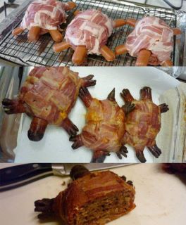 Bacon Turtles