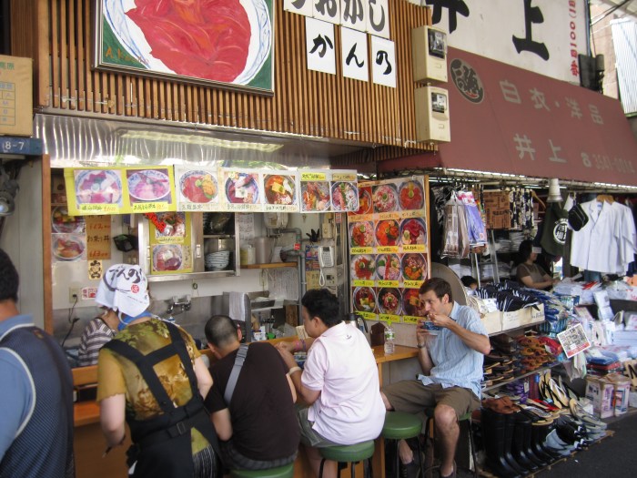 Fish Market Food Stall