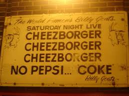 Billy Goats Tavern Cheezborger Cheeseburger