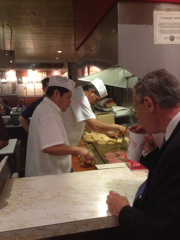 Billy Goat Tavern menu