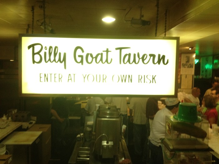 Billy Goats Tavern Cheezborger Cheeseburger