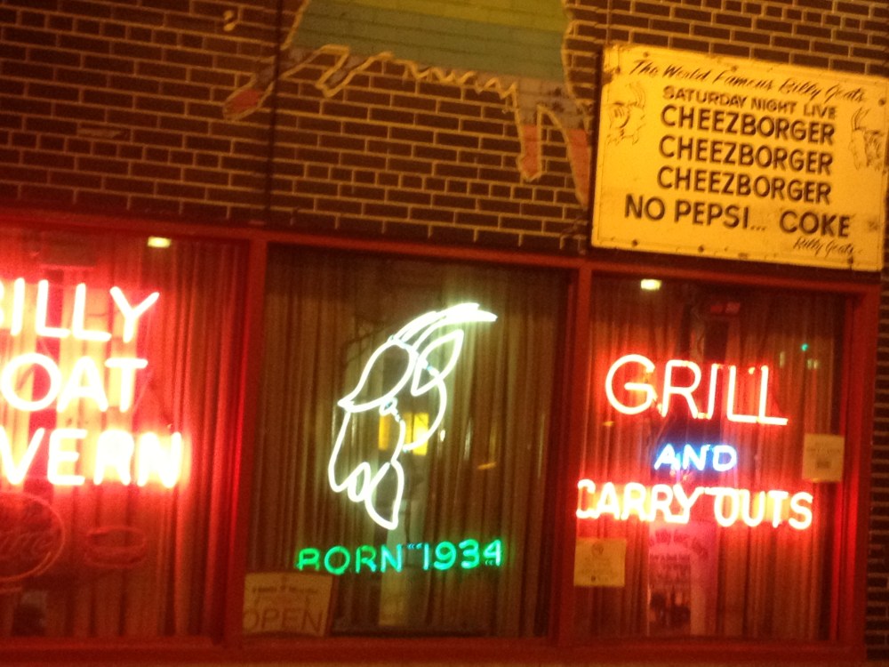 Billy Goats Tavern Cheezborger Cheeseburger