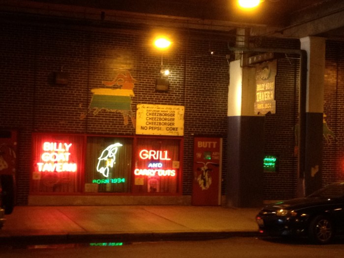 Billy Goats Tavern Cheezborger Cheeseburger