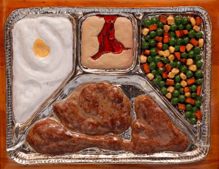 frozen TV dinner