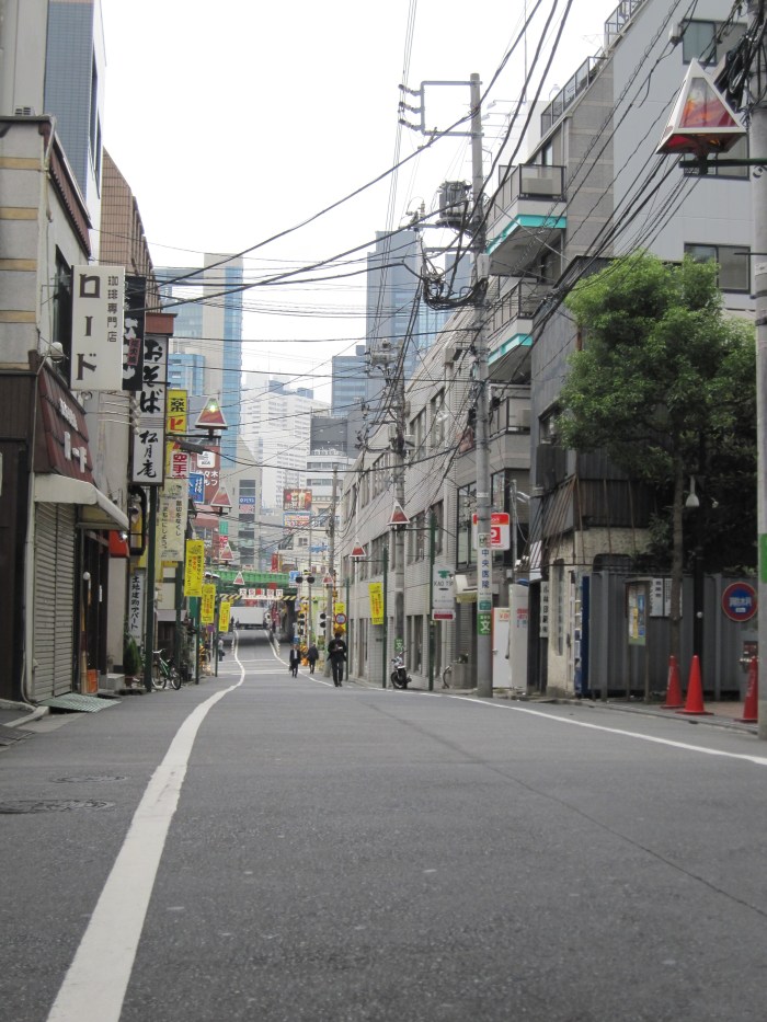 Tokyo long empty street