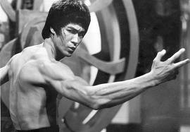 Bruce Lee fighting