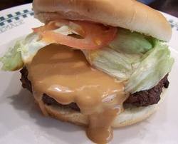 peanut butter burgers