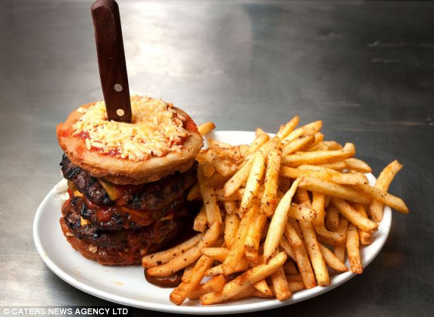 Atomic fallout burger