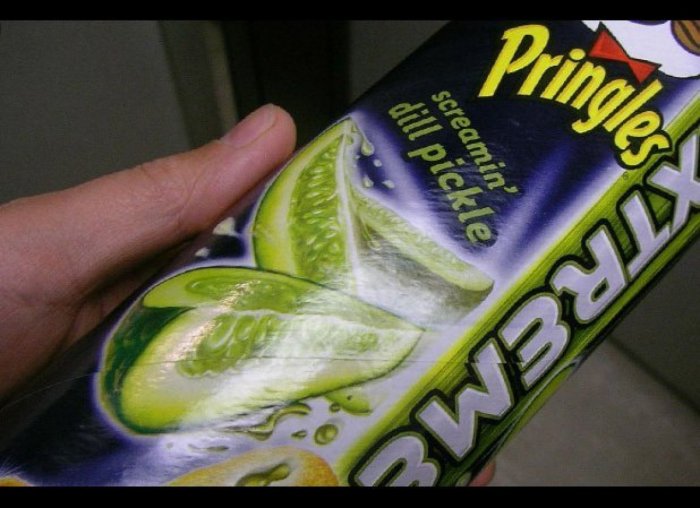 dill pickle pringles