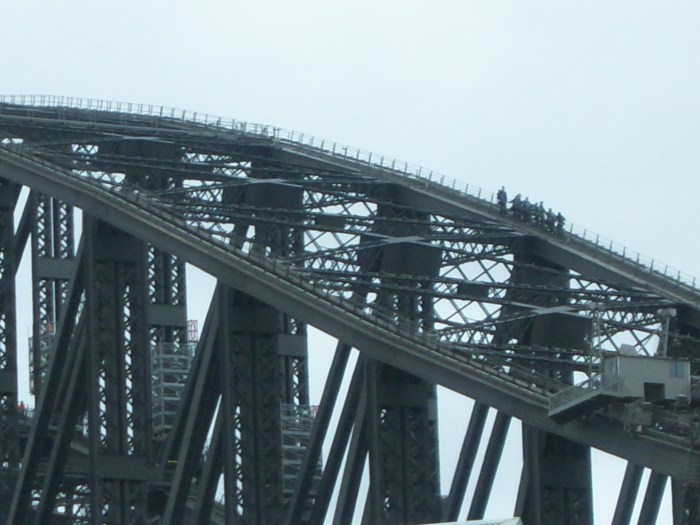 Sydney Harbor bridge climb