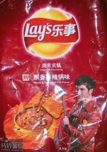 numb and spicy hot pot potato chips