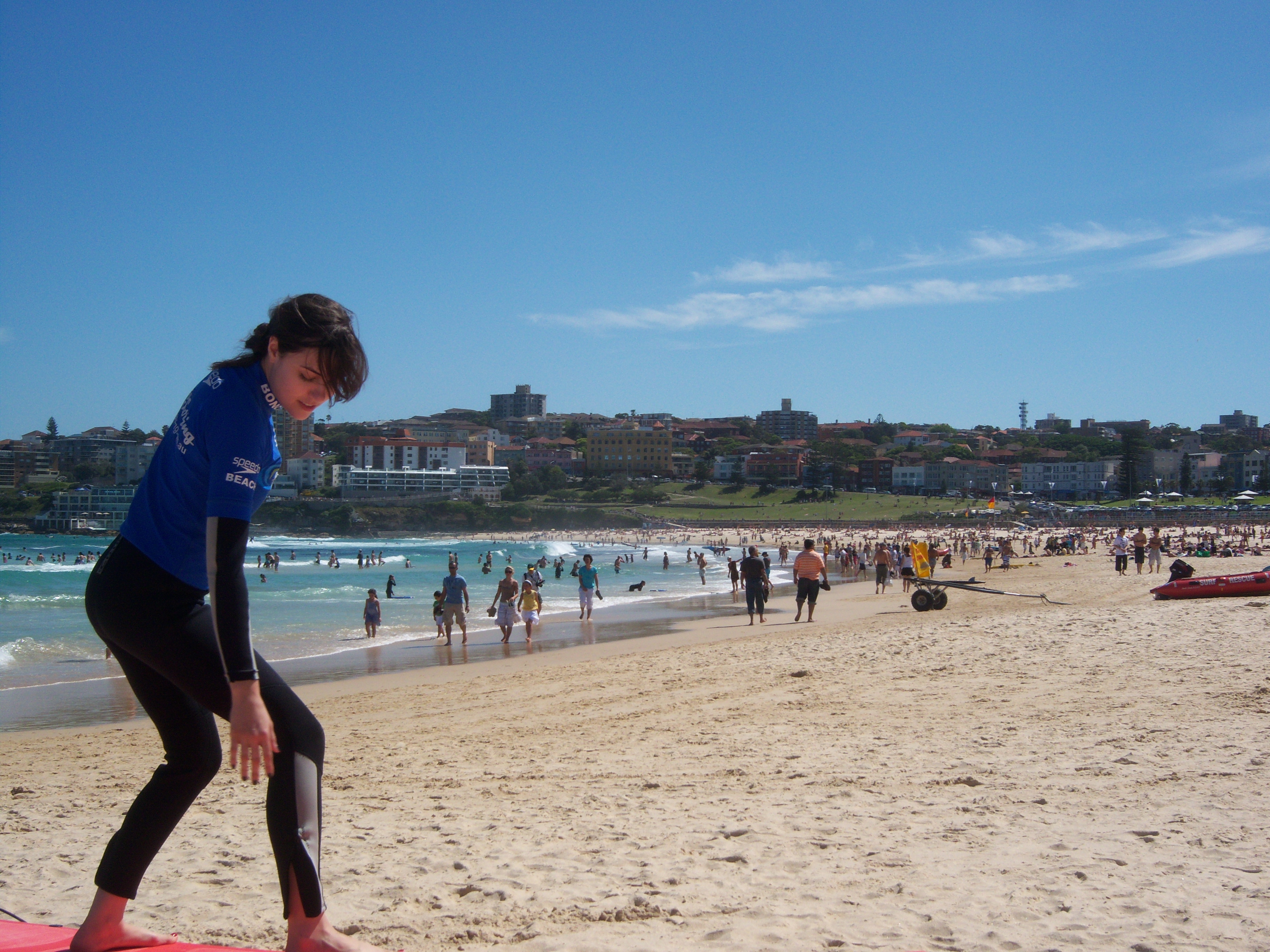 Sasha Grey Surf Lesson