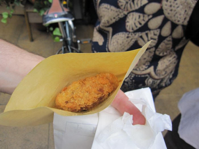 tokyo fired beef patty