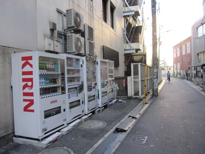 Tokyo vending machines