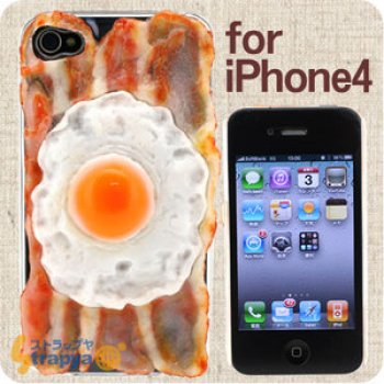 egg-bacon iphone cover