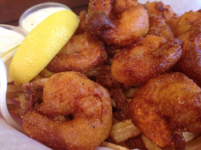 big & little's shrimp and chips