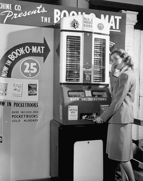 paperback vending machine