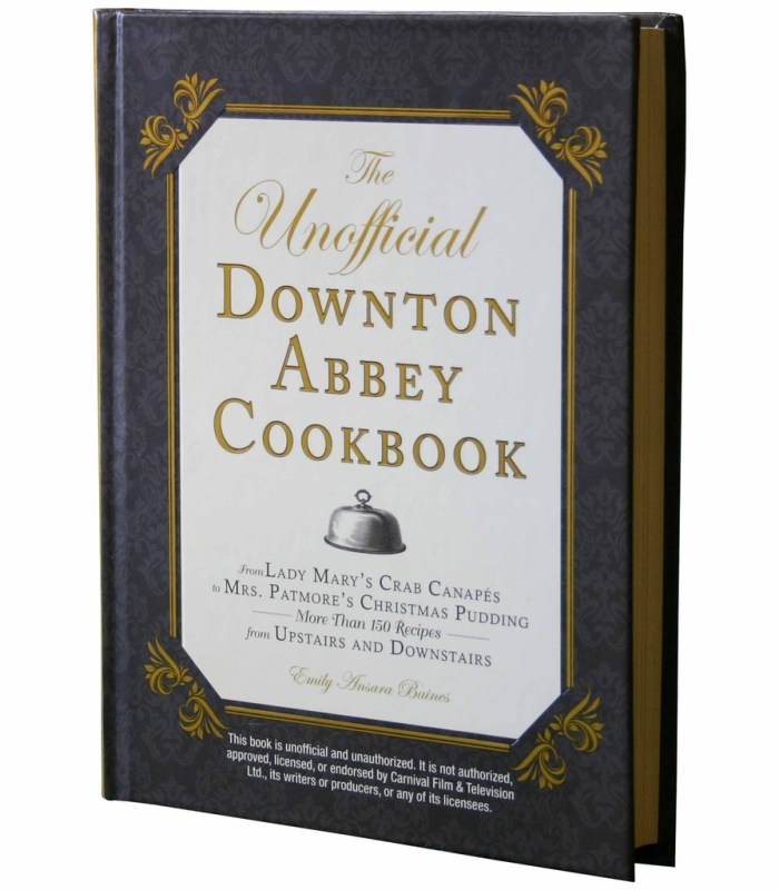 downtown abbey cookbook