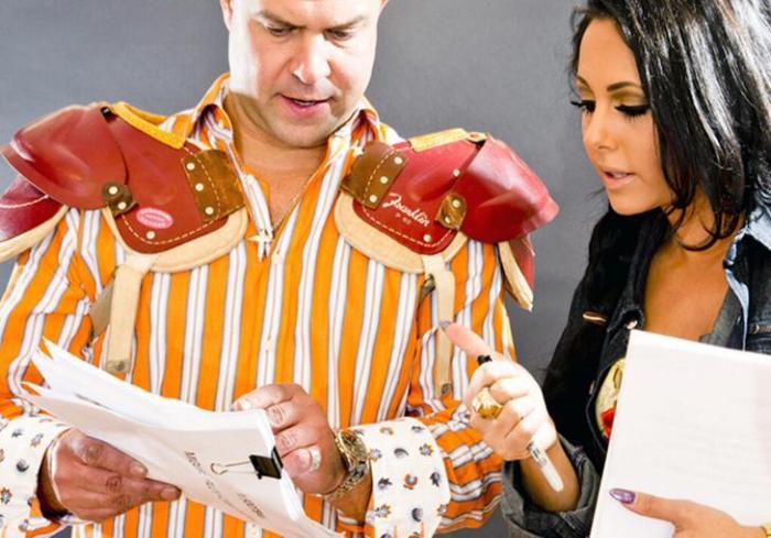 Olivia Blois Sharpe and Anthony Lombardi