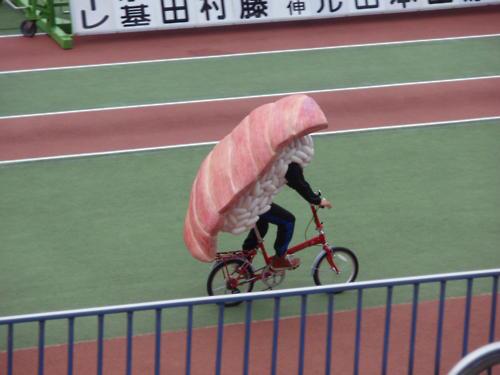 sushi bicyclist