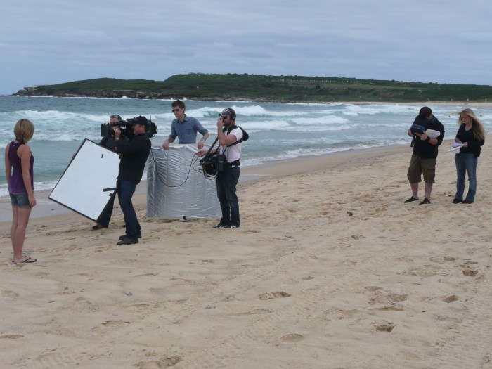 Alison Haislip surfing