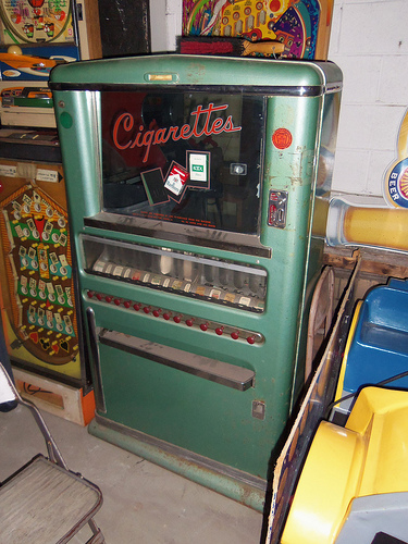 cigarette vending machine