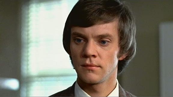 Young Malcolm McDowell