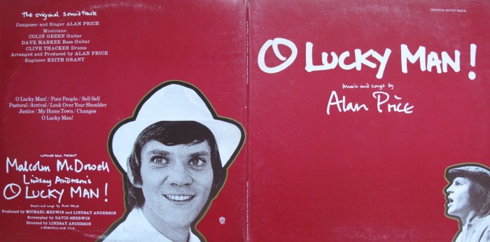 O Lucky Man soundtrack Alan Price