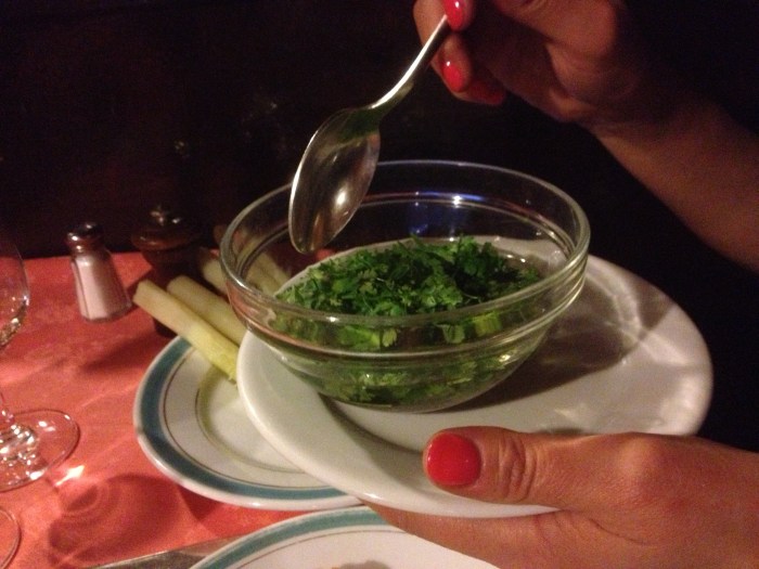 asparagus vinagrette