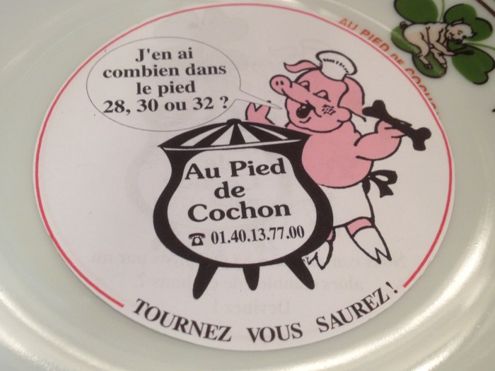 Au Pied de Cochon logo