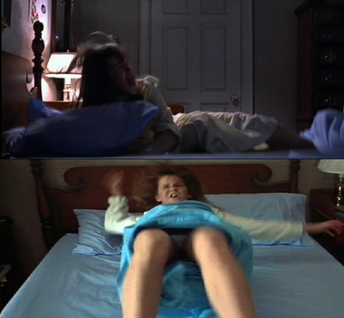 the exorcist possessed bed