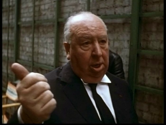 Director Alfred Hitchcock