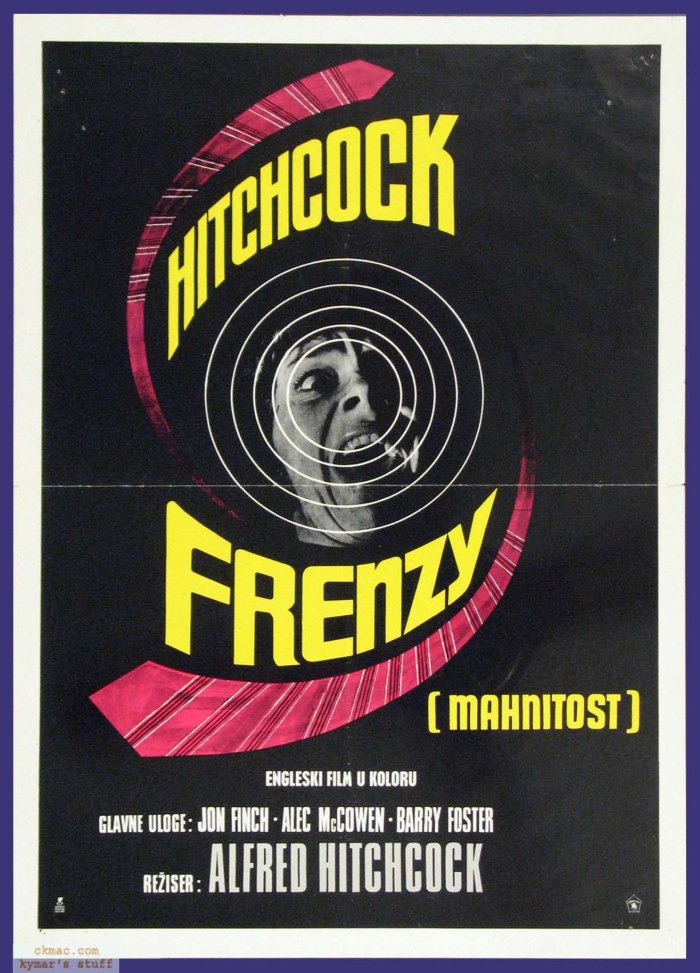 Alfred Hitchcock Frenzy-poster