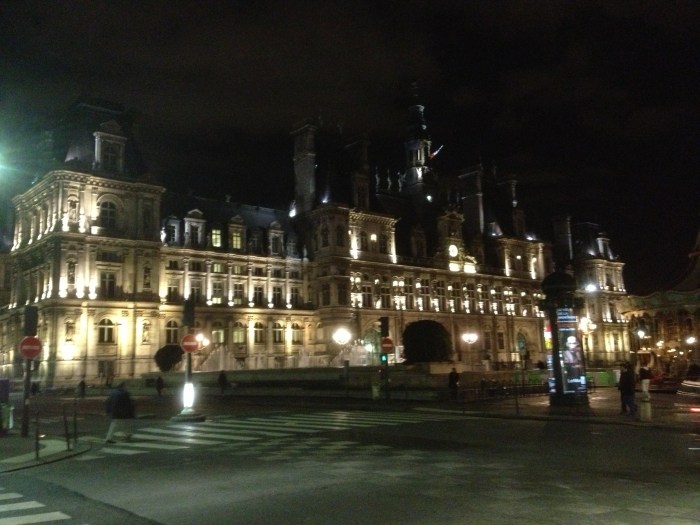 Paris at night