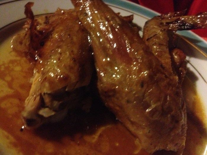 PAris Chez L'Ami Louis roasted poulet roti