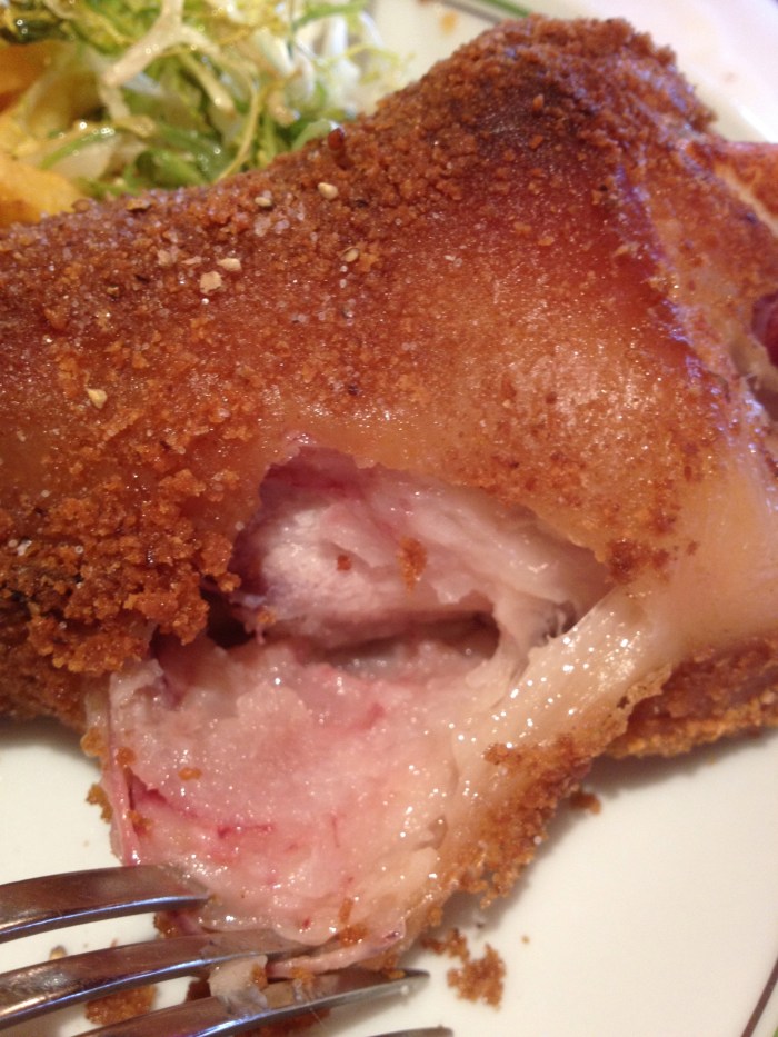 Pig's Trotter Au Pied de Cochon Paris