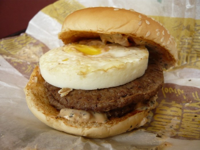 tamago double mac at mcdonalds