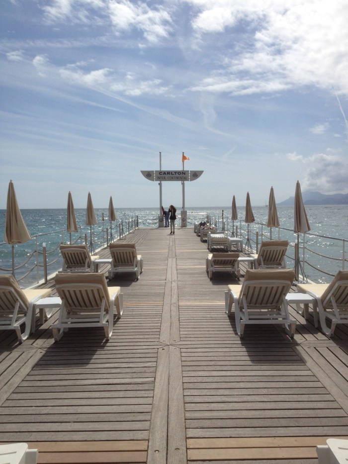 The Carlton Hotel Cannes dock