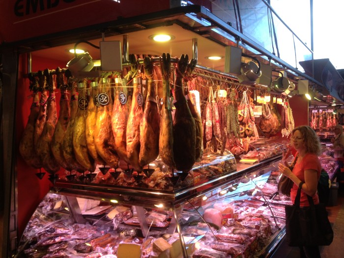 Barcelona food market