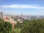Barcelona Spain skyline