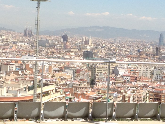 Barcelona Spain skyline