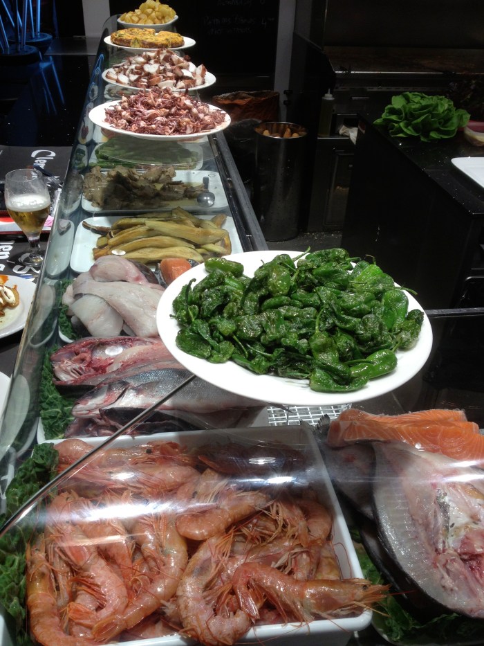 Boqueria food stall octopus