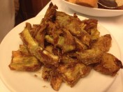 Fried Artichokes Cal Pep
