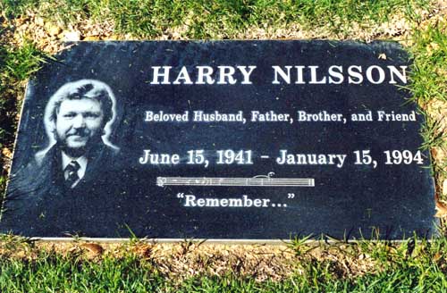 Harry Nilsson grave