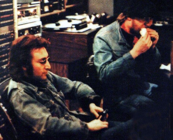 Harry Nilsson Producing John Lennon
