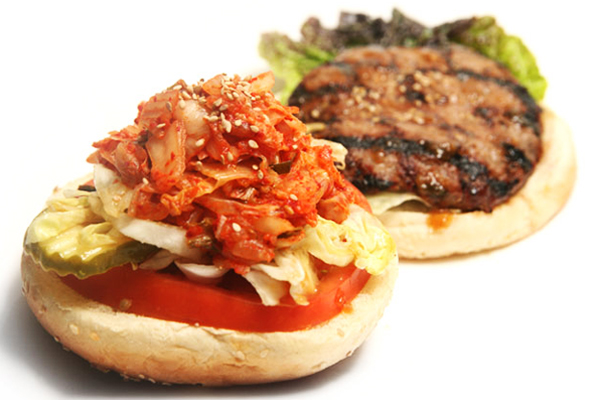 korean kimchi-burger