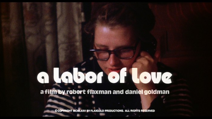 A Labor Of Love documentary