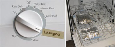 dishwasher lasagna
