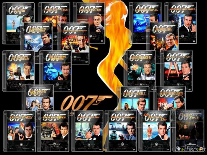 james bond dvds