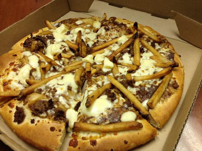pizza hut poutine pizza